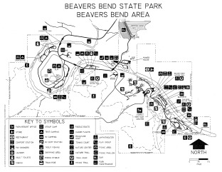 Preview of Hochatown and Beavers Bend Map